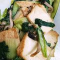 sakuume1's cooksnap of when they made チンゲン菜と厚揚げのオイスター炒め♪.