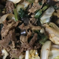 ココキキララ's cooksnap of when they made 牛肉とキャベツとキムチの素の簡単野菜炒め.
