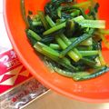 チーズスキヨ's cooksnap of when they made 簡単！時短！5分で小松菜のおひたし.