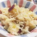 やなつこ's cooksnap of when they made 超簡単！絶品さつまいもごはん☆☆☆.
