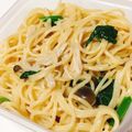 mii♡a's cooksnap of when they made マヨポンめんつゆパスタ.