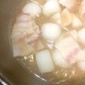 sd5503's cooksnap of when they made 大根とベーコンの煮物.