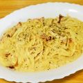ちぃ兄やん's cooksnap of when they made うどんでカルボナーラ.