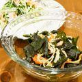 るるおか's cooksnap of when they made わかめとカニカマのナムル風★.