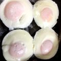 モカノンノン's cooksnap of when they made セルクル無し！簡単丸い目玉焼き.