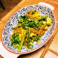 cyncyn's cooksnap of when they made スパイシーアスパラと鶏のエスニック麻婆❁.
