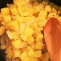 豆カレー's cooksnap of when they made 離乳食♡初期～後期　さつま芋のりんご煮.