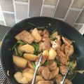 クックWCCPPF☆'s cooksnap of when they made カブと鶏肉の炒め物.