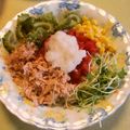 みるきー猫ちゃん's cooksnap of when they made ツナ・ゴーヤ・トマトのぶっかけ素麺.