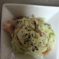 ma___111's cooksnap of when they made キャベツとベーコンのマヨ炒め★.