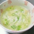 もぐ・ω・くま's cooksnap of when they made 【簡単】卵白とネギの中華スープ.