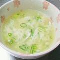 もぐ・ω・くま's cooksnap of when they made 【簡単】卵白とネギの中華スープ.