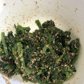 ♡しろちゃん♡'s cooksnap of when they made ほうれん草のごま和え　ひと手間でプロの味.