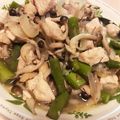 しょこしろ's cooksnap of when they made \鶏肉としめじのにんにくバター焼き/.