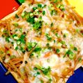 Cook★Robin's cooksnap of when they made きんぴらをリメイク♡きんぴら油揚げピザ.