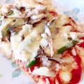 しょこたん☆♡'s cooksnap of when they made ランチにおすすめ★ライスピザ.