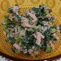 クックKIT84D☆'s cooksnap of when they made 簡単♪大根の葉のツナサラダ♡.