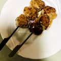 ゆうままバァバ's cooksnap of when they made 鳥つくね♪なんちゃって焼き鳥♪.
