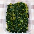 サクマナ's cooksnap of when they made もったいない！母の味！簡単大根葉炒め.
