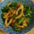 えすのすけ's cooksnap of when they made ピーマンとちくわのきんぴら.