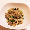 クックJWEN0U☆'s cooksnap of when they made チンゲン菜とエノキの中華風炒め.