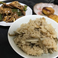Chiru♥'s cooksnap of when they made ごぼうと油揚げの炊き込みご飯.