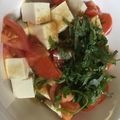 クックHEDQSC☆'s cooksnap of when they made トマトと豆腐と大葉の和風さっぱりサラダ.