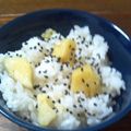 野々（nono）'s cooksnap of when they made 出汁なし！超簡単さつまいもご飯.