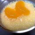 xiang913's cooksnap of when they made みかん缶でみかんのムースゼリー☆.