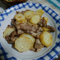 ＭＲうりえる's cooksnap of when they made じゃがいもと豚肉のガーリックマヨ炒め☆.