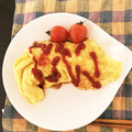 クックBQJWN2☆'s cooksnap of when they made ふわとろ卵の納豆オムレツ.