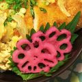 肉ぶっかけ's cooksnap of when they made ピンクでかわいい甘酢レンコン★.