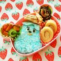あやちん０８１６'s cooksnap of when they made Eテレみいつけた！のコッシーのキャラ弁♪.