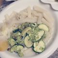 あざらしもふもふ's cooksnap of when they made 緑のパスタ☆ズッキーニ.