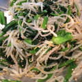 sararaママ's cooksnap of when they made 簡単に美味♪ほうれん草ともやしのナムル♡.