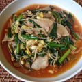toco*'s cooksnap of when they made 豚ニラ豆もやしの辛味噌あんかけ.