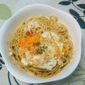 NAOばあさん's cooksnap of when they made 貧乏パスタ.