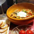 あーたくん's cooksnap of when they made お野菜と温泉卵の♪ヘルシービビンバ.