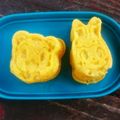 おけ～はん's cooksnap of when they made レンジで♡離乳食カボチャきな粉蒸しパン.