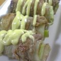 とら＆とららのママ's cooksnap of when they made ☆豚ネギ☆　長ネギ✿豚バラｄｅ巻き巻き.