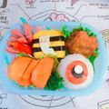 なるおっちいちかず's cooksnap of when they made キャラ弁★ゲゲゲの鬼太郎.