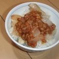 きらり流れ星's cooksnap of when they made 納豆とシャキシャキ白菜のあえ物.