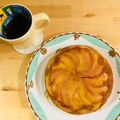 hiyoko☆3's cooksnap of when they made 炊飯器で簡単☆アップルケーキ♪.