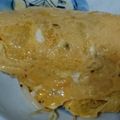 SooOrange's cooksnap of when they made レンジでもやしの中華オムレツ.