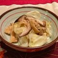 まるもり子's cooksnap of when they made キャベツ椎茸油揚げ炒め.
