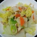 みほほ☆'s cooksnap of when they made 簡単！白菜と人参とツナのサラダ♡.