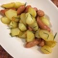 1005トマコマ's cooksnap of when they made ウィンナー＆ポテトのローズマリー風味.