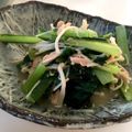 Whitnall's cooksnap of when they made 小松菜とエノキのツナポン酢炒め.