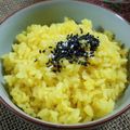 プニのふ04's cooksnap of when they made くちなしの実で黄飯（おうはん）☆お正月に.