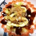 クックFE06VY☆'s cooksnap of when they made 卵白救済！お弁当にプチお好み焼き♡.